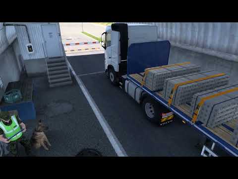 Видео: Рейс Псков Рига Еuro Truck Simulator 2 11