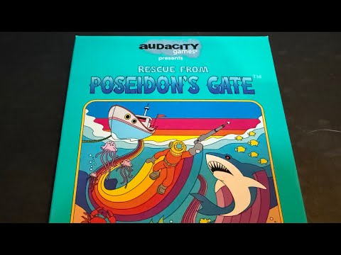 Видео: Спасение из Врат Посейдона | Atari 2600+ Atari 7800+ | от Audacity Games