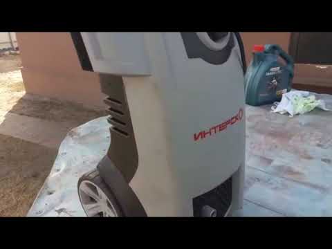 Видео: Мойка Интерскол. Замена масла.