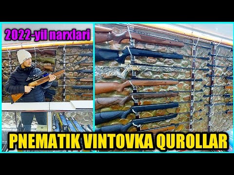 Видео: ПНЕМАТИК ВИНТОВКА ОПТОМ ВА ДОНА НАРХИ | PNEMATIK VINTOVKA OPTOM VA DONA NARXI | QO'QON SHAXAR.