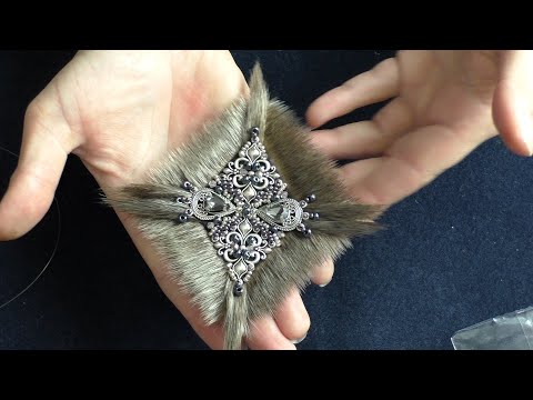 Видео: Брошь на пальто с мехом. Мастер класс. Основные приемы работы с мехом