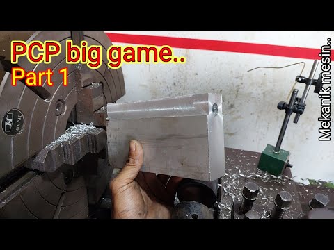 Видео: Изготовление камерного PCP на токарном станке. Часть 1.