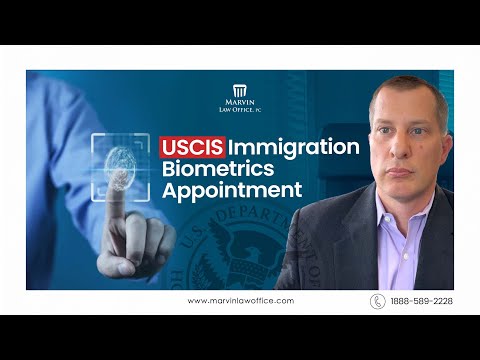 Видео: Запись на биометрическую иммиграционную процедуру в USCIS
