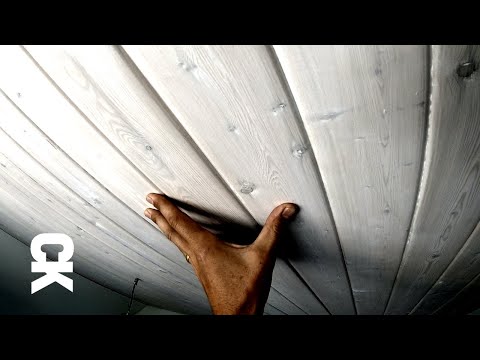 Видео: Стильная отделка потолка лиственницей! Стоит ли она того?
