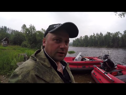 Видео: Отличный клев хариуса, таежные избы, на водомете по горным рекам, Сибирь, Амыл.