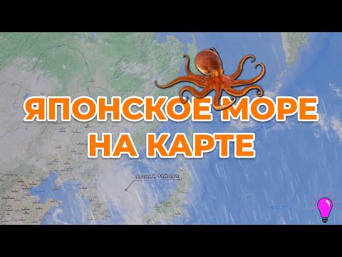 Видео: Японское море на карте