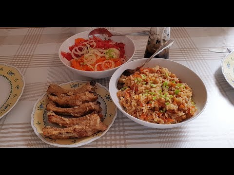 Видео: Плов в сковороде