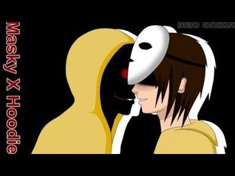 Видео: Яой крипипаста клип пара Тим Маски X Худи (песня я влюбился в неё)( в Интро спулае мулае ремикс)