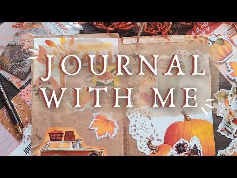 Видео: Журнал для начинающих — простой и уютный осенний вариант 🍂 #журналирование