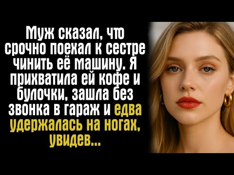 Видео: Муж сказал, что срочно поехал к сестре чинить её машину. Я прихватила ей кофе и булочки, зашла...