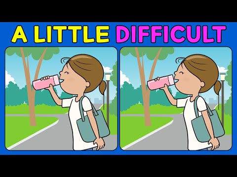 Видео: 🧠🧩Найди отличия | Тренировка мозга «Немного сложно»
