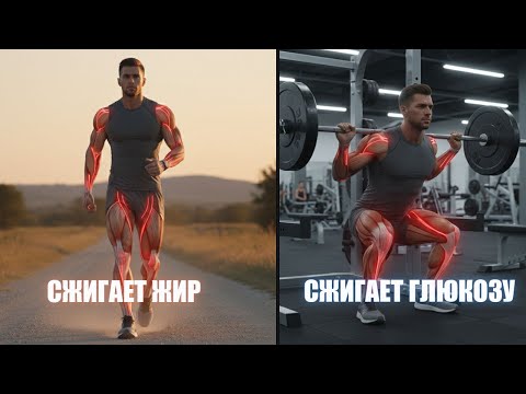 Видео: От каких Тренировок горит Жир а от каких Мышцы (обязательно к просмотру)