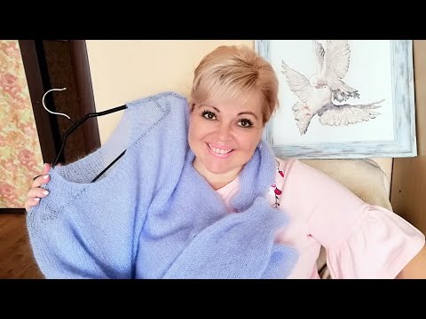 Видео: Джемпер ГОЛУБКА из мохера на шелке  #SILKMOHAIR  #LANAGATTO