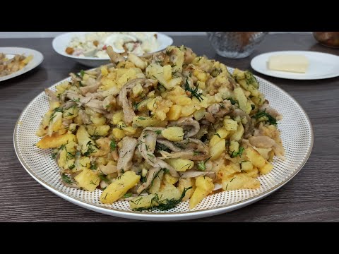 Видео: Козу карындын пайдасын билесизби? Эн оной тамактар даамдуу тамактар каналында! Кортошка с грибами!