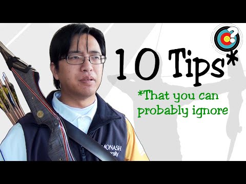 Видео: Советы по стрельбе из лука | 10 распространённых советов (которые, вероятно, можно проигнорировать)