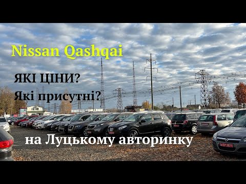 Видео: Нісан кашкай які ціни? Що є в наявності на луцькому ринку😱