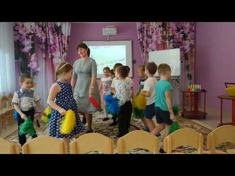 Видео: Открытое занятие по музыке Веселые нотки подготовительная группа детского сада Ч.1
