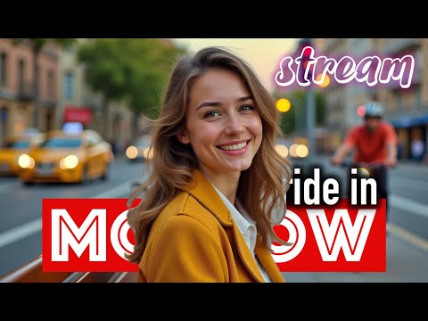 Видео: Стрим. Прогулка на велосипеде по Москве 30 июля 2025