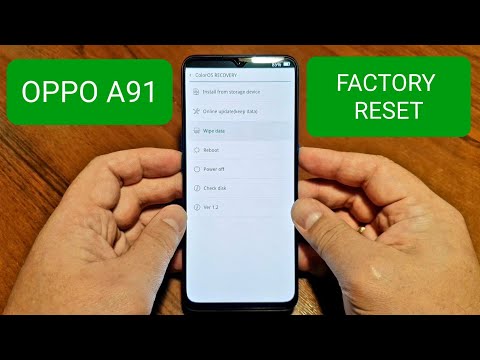 Видео: OPPO A91 CPH2021 factory reset / сброс до заводских настроек