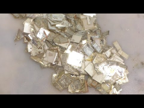 Видео: Серебро. Аффинаж КСО и трубчатых конденсаторов