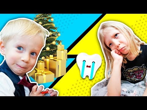 Видео: ВЫРВАЛИ ЗУБ!!! МИЛАНА расстроилась!!!! а У ДАНИ НОВЫЙ ГОД В САДИКЕ