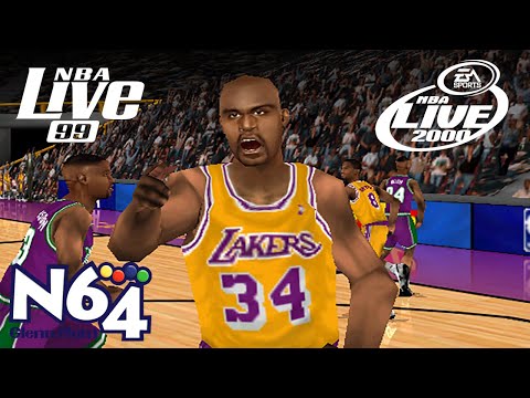 Видео: 🏀 NBA Live 99 + 2000 — Обзор Nintendo 64 — ULTRA HDMI — HD