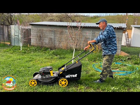 Видео: ОБКАТКА  нашей новой самоходной ГАЗОНОКОСИЛКИ