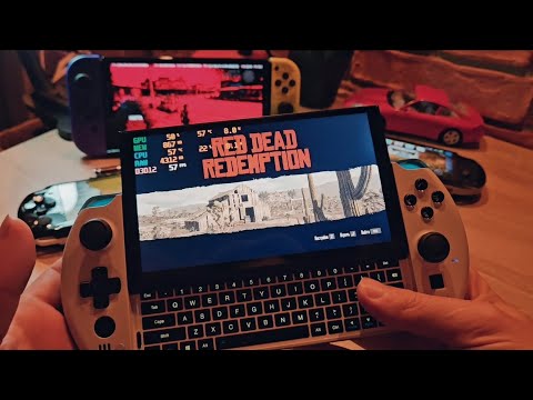 Видео: Я не верю, Red Dead Redemption вышла! Switch vs GPD Win 4.