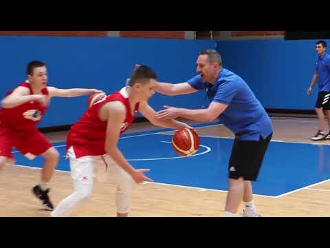 Видео: Саша Груич. Тренировочный лагерь РФБ-подготовки юношей 13-14 лет Тренировка 1 - Fundamentals/Skills