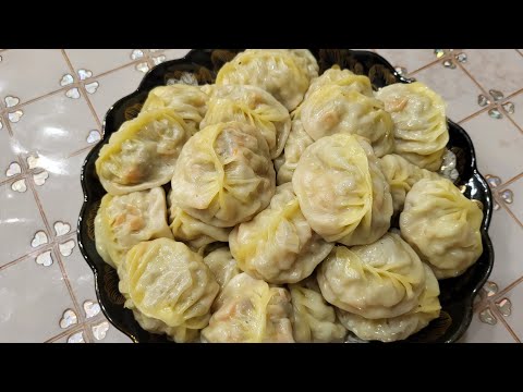 Видео: Уйгурские манты с тыквой вкусные и сочные!