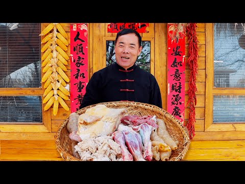 Видео: Лучшие в мире ингредиенты, приготовленные в одной кастрюле! Идеальный сельский вкус!