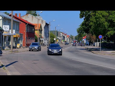 Видео: Пярну 2018 Часть -3 Рижское шос. Автовокзал(Pärnu 2018. Riia mnt.Bussijaam)Full HD VIDEO
