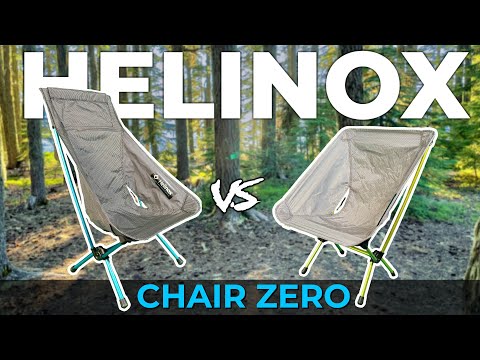 Видео: Стул HELINOX Chair Zero или High Back: какой стул ULTRALIGHT для похода выбрать?