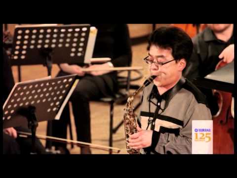 Видео: Нобуя Сугава - Дивертисмент для маримбы и саксофона