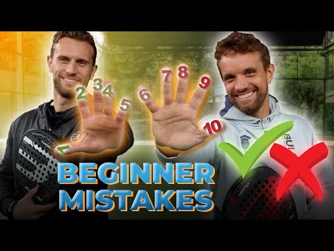 Видео: НЕ СОВЕРШАЙТЕ ЭТИ 10 ОШИБОК, будучи НОВИЧКОМ! | ThePadelSchool.com