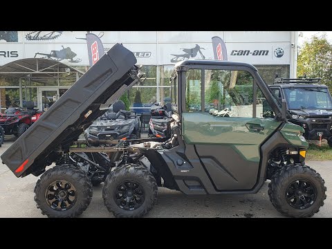 Видео: BRP Can-am TRAXTER 6x6 HD 10 2023. Обзор в ATV центре Санкт-Петербург. Максималка, сколько поедет?