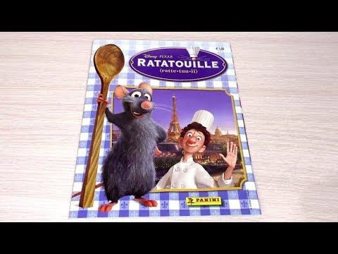 Видео: PANINI Рататуй. Обзор альбома для наклеек