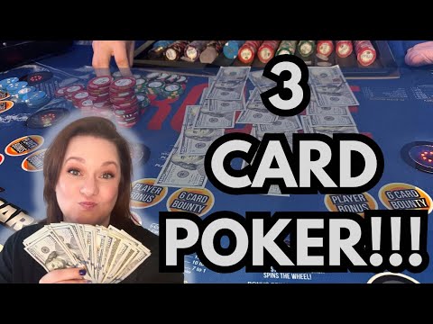 Видео: Трёхкарточный покер в Лас-Вегасе! #VegasAction