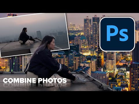 Видео: как объединять и смешивать фотографии в Photoshop