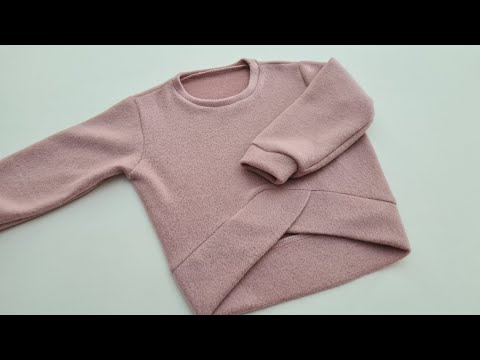 Видео: Очень простое шитье свитера /4-5 лет