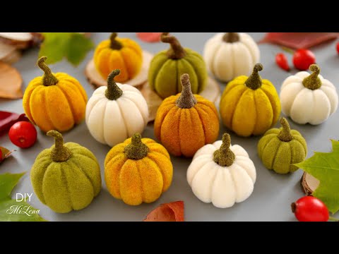 Видео: БАРХАТНАЯ ТЫКВА 🍂 БЕЗ БАРХАТА 🎃 НОЖНИЦ И ШИТЬЯ 🍂 Velvet pumpkin without velvet, scissors and sewing