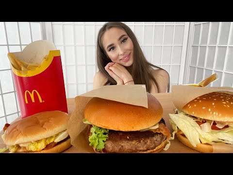 Видео: MUKBANG| БУРГЕРЫ🍔 Мне 25 ему 40?😰🤫😵