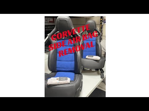 Видео: БОЛЬШЕ НИКАКИХ ПОДУШЕК БЕЗОПАСНОСТИ! Удаление боковых подушек безопасности из сидений Corvette C7...