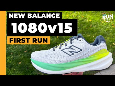 Видео: Обзор первого запуска New Balance 1080v15: что нового по сравнению с New Balance 1080v14?