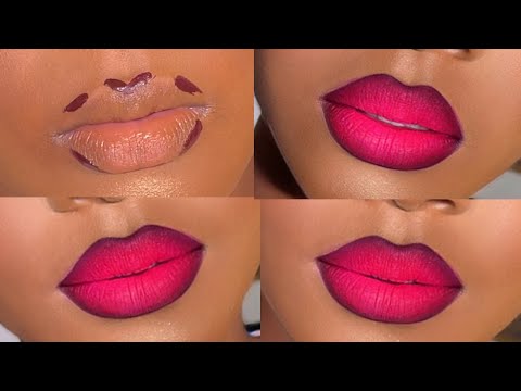 Видео: КАК СОЗДАТЬ ПРОСТОЙ ЭФФЕКТ ОМБРЕ НА ГУБАХ // ПРОСТОЙ ЭФФЕКТ ОМБРЕ НА ГУБАХ