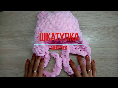 Видео: Новинка шапочка из Ализе Пуффи для малышей.New hat from Alize Puffy for kids.