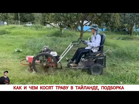 Видео: КАК И ЧЕМ КОСЯТ ТРАВУ В ТАЙЛАНДЕ, ПОДБОРКА / GRASS MOWING EQUIPMENT IN THAILAND