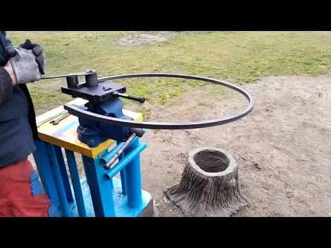Видео: Самодельный трубогиб, кольцегиб, шиногиб, отличный помощник в мастерской