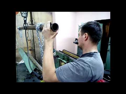 Видео: 3е711в продольные направляющие. Шабровка