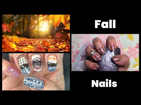 Видео: Осенний нейл-арт/стемпинг в субботу